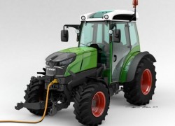 В Германии выпустили первый серийный электрический трактор Fendt e100 Vario