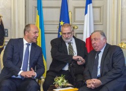 Андрій Парубій закликав французький бізнес відмовитися від участі у проекті з будівництва газогону «Північний потік 2»