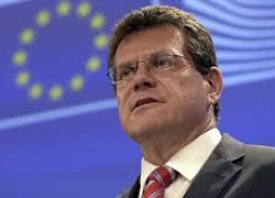 Шефчович надеется начать переговоры с Украиной и РФ по газу в начале июля