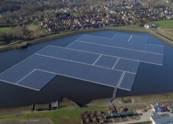 В Великобритании компания United Utilities запускает уже вторую плавучую солнечную станцию