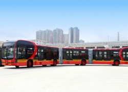 BYD презентовала самый длинный электробус в мире