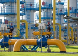 Європейські сховища газу спорожніли більш ніж на дві третини
