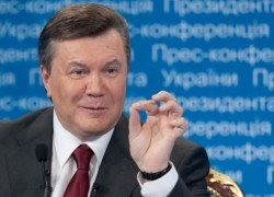 Янукович пообещал, что за 5-7 лет добыча укринского газа удвоится