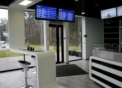 SOCAR разместил на своей заправке информационное табло аэропорта «Борисполь»