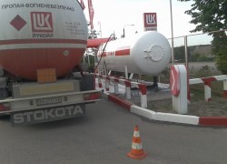 На АЗС «Лукойл» произошла утечка газа
